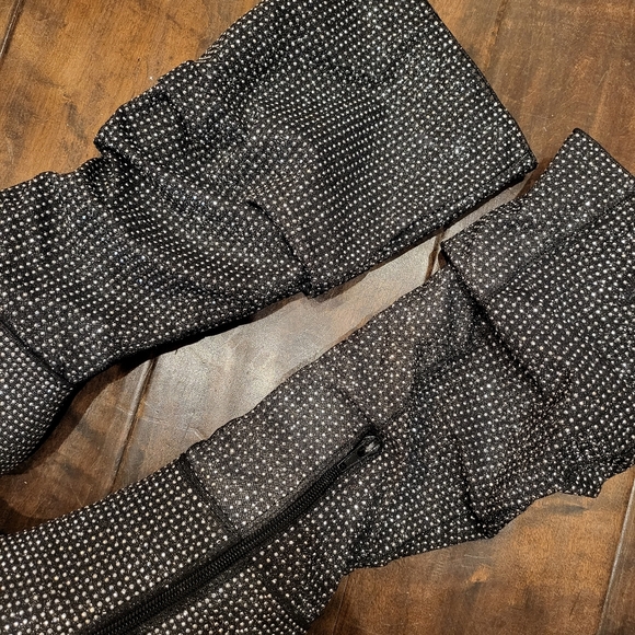 Black and Silver Sparkly Boots - Picture 3 of 10